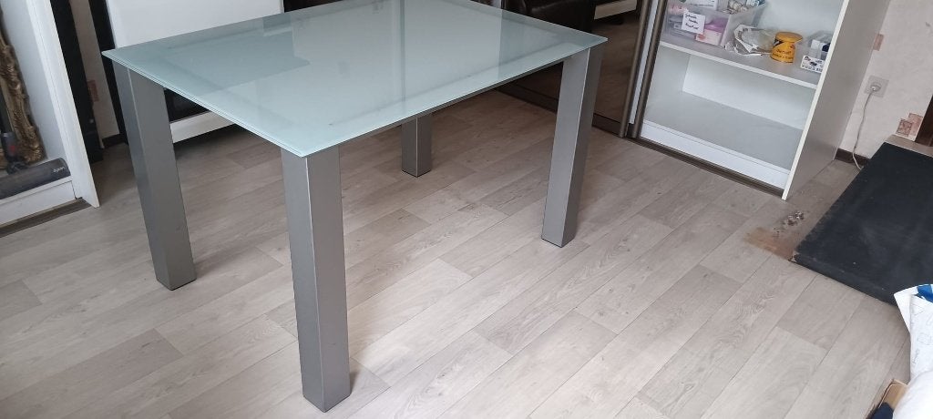 Prachtige moderne eettafel 120cm x 85 cm, Huis en Inrichting, Tafels | Eettafels, Ophalen, 100 tot 150 cm, 50 tot 100 cm, Zo goed als nieuw