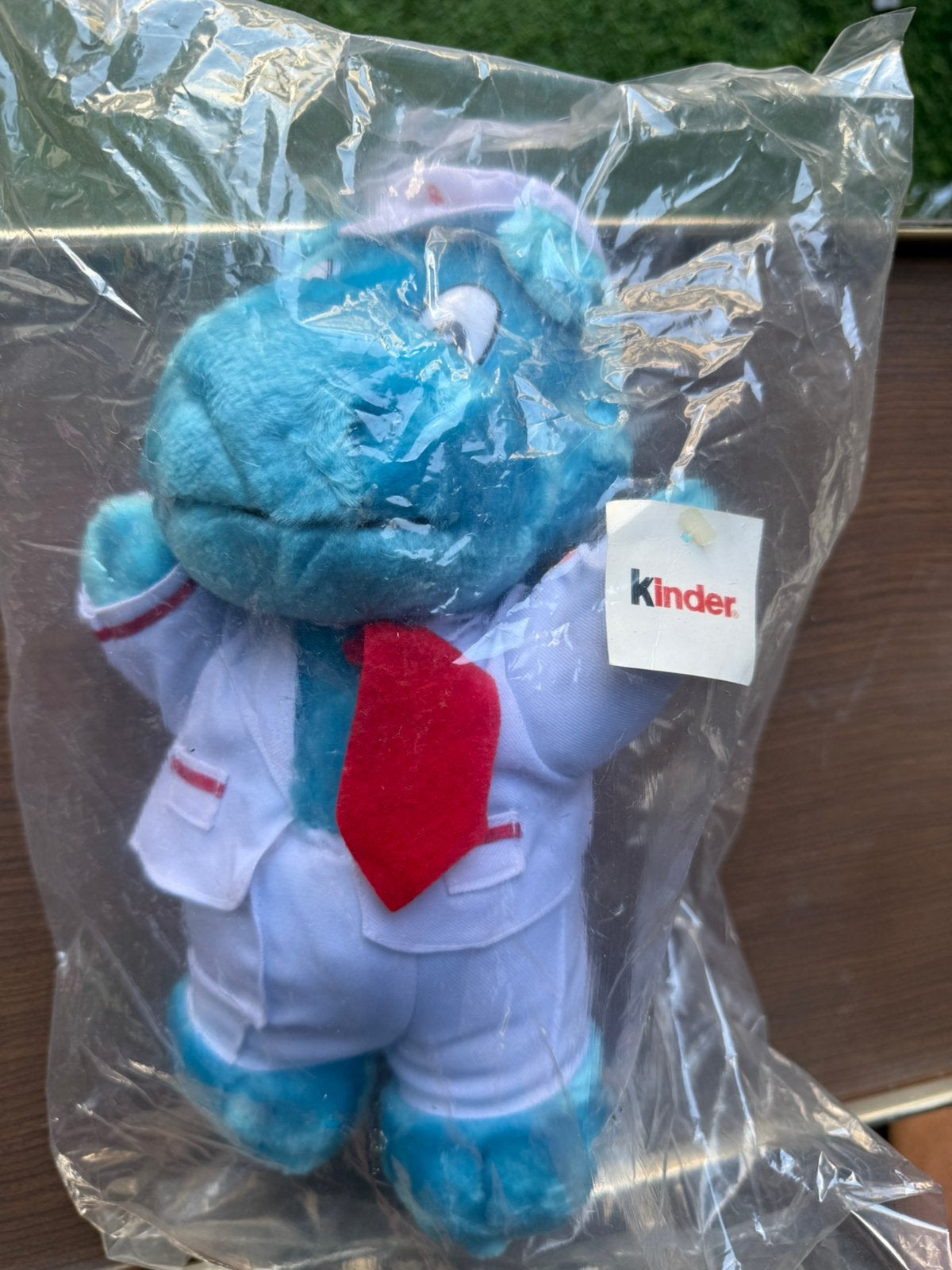 Originele Vintage Kinder Captain Hippo pluche 1996, Ophalen of Verzenden, Nieuw