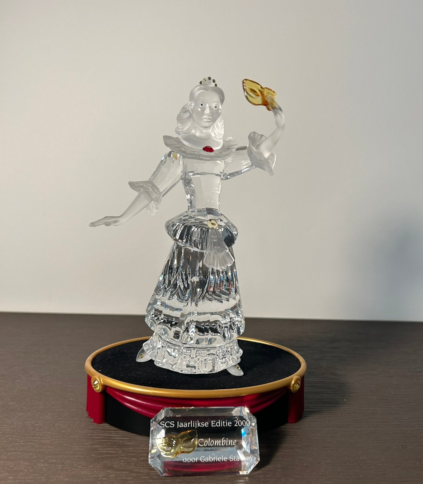 Swarovski Colombine (SCS Jaarlijkse Editie 2000), Verzamelen, Swarovski, Zo goed als nieuw, Ophalen of Verzenden