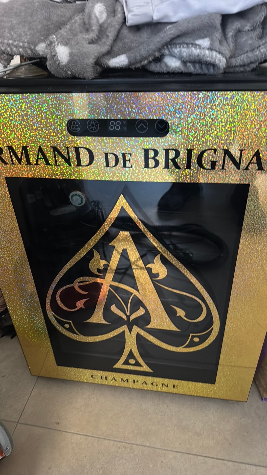 Koelkast armand de brignac, Ophalen of Verzenden, Zo goed als nieuw