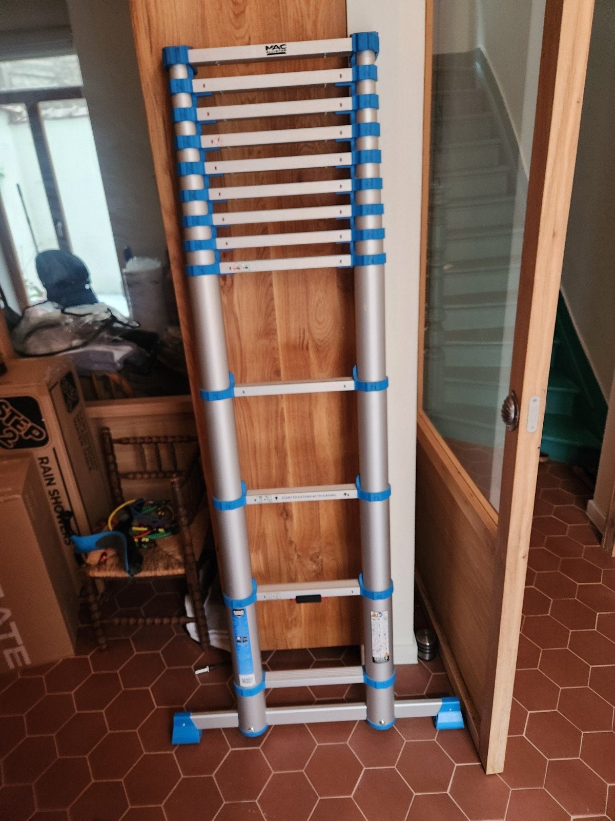 échelle télescopique 380cm, Enlèvement, Échelle
