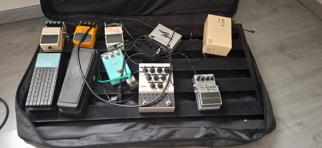 Warwick Rockboard pedalboard, Muziek en Instrumenten, Ophalen, Gebruikt