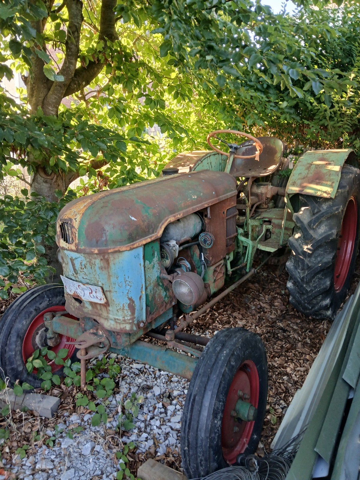 tracteur deutz 25cv, Enlèvement