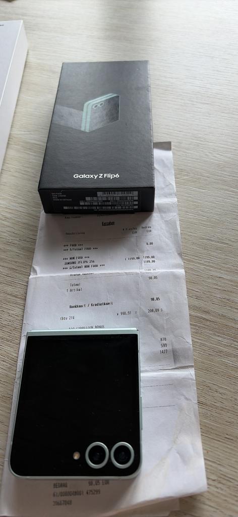 Samsung Galaxy Z Flip6, Ophalen, Zo goed als nieuw