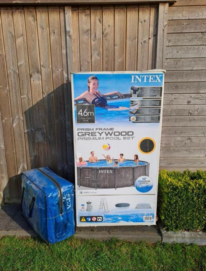 Zwembad intex, Jardin & Terrasse, Piscines, Comme neuf, Enlèvement