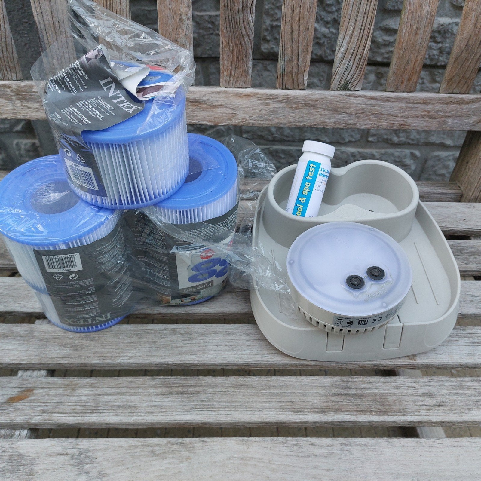intex spa jacuzzi, Tuin en Terras, Ophalen, Nieuw, Opblaasbaar