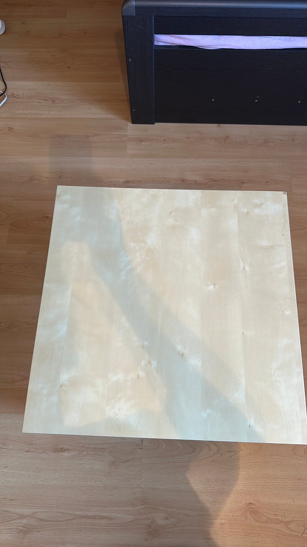 Tafeltje, Moins de 55 cm, Carré, Enlèvement, Utilisé