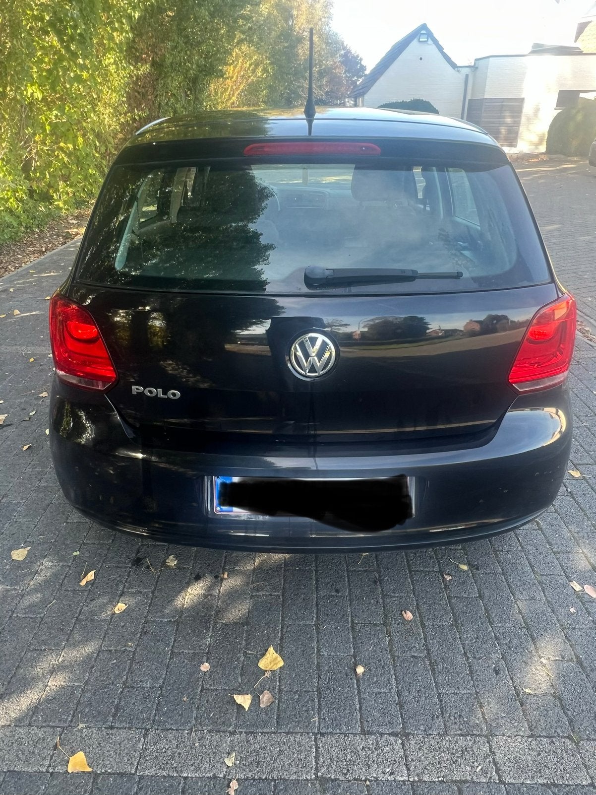 Vw polo 1.2 benzine euro 5a, Auto's, Voorwielaandrijving, Euro 5, Stof, Zwart