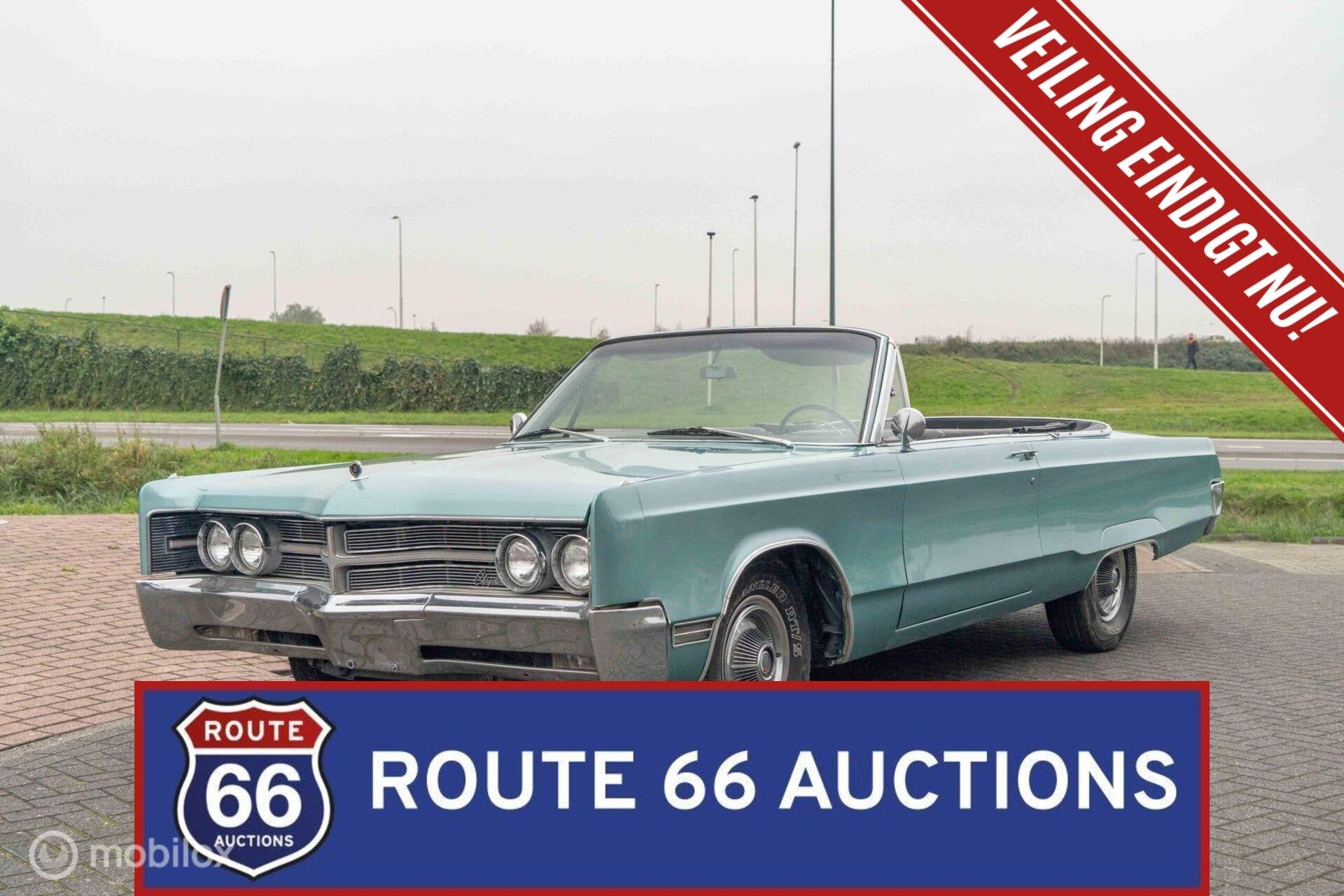 Chrysler 300 Cabriolet | 1967 | Route 66 Auctions, Autos, Achat, Entreprise, Boîte manuelle, Autre carrosserie