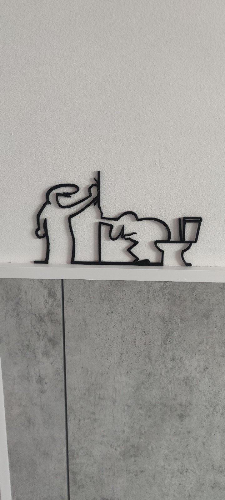 La linea, Enlèvement