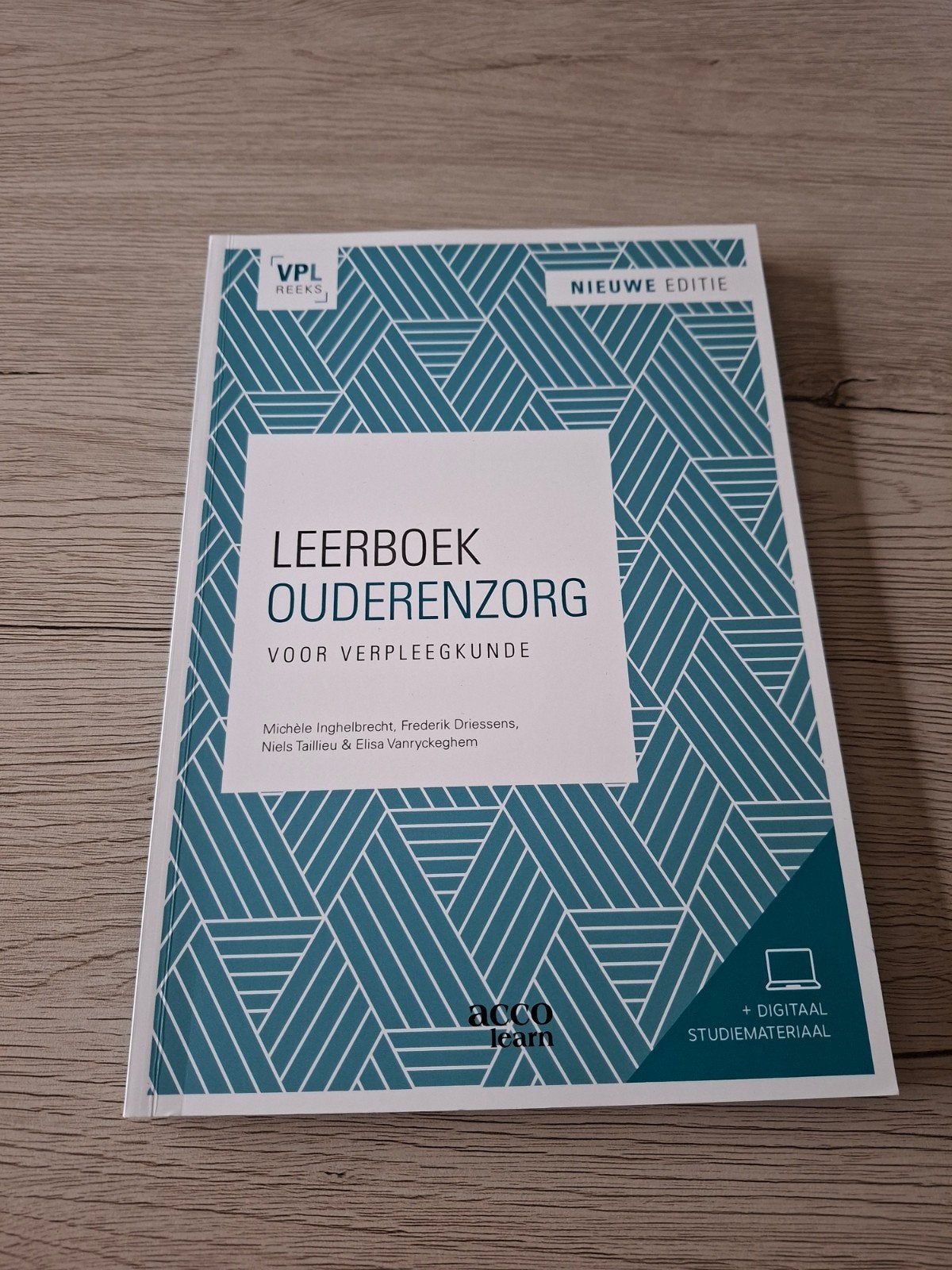 Leerboek ouderenzorg, Boeken, Ophalen, Nieuw, Niels Tailleu; Michele Inghelbrecht; Frederik Driessens; Elis...