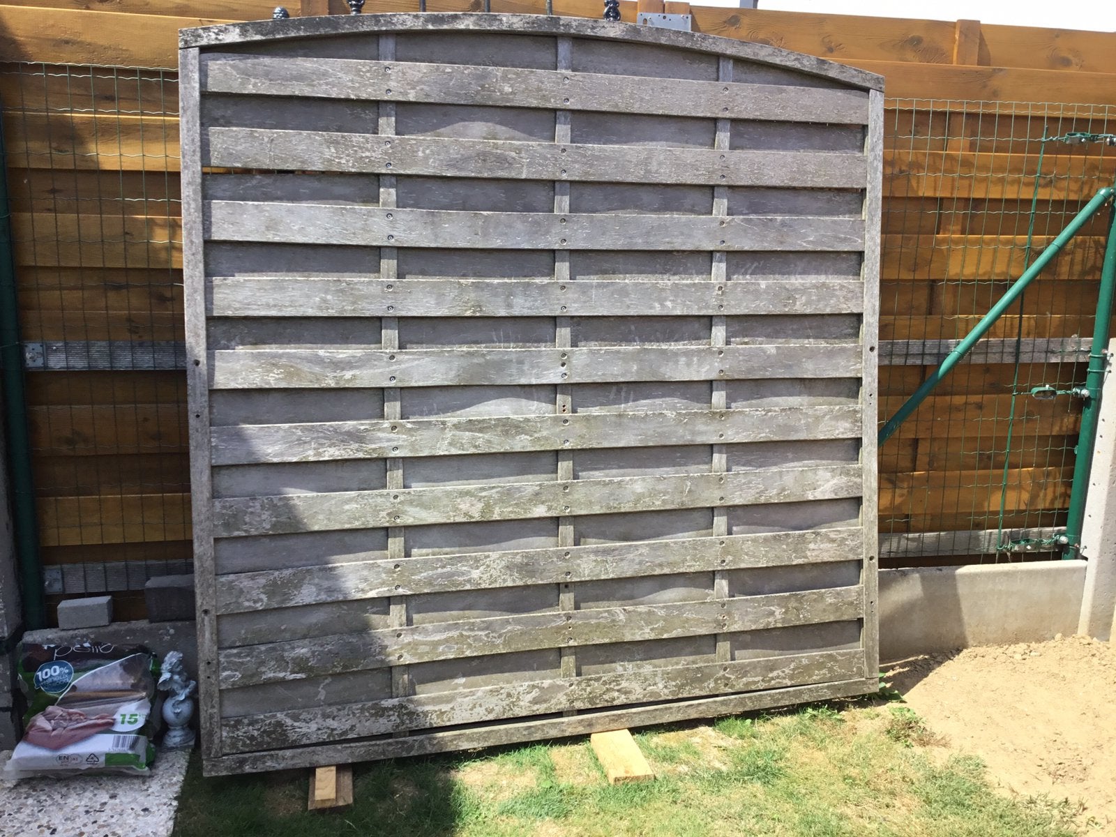 2 Tuinschermen € 10, Tuin en Terras, Schuttingen, Ophalen, Gebruikt