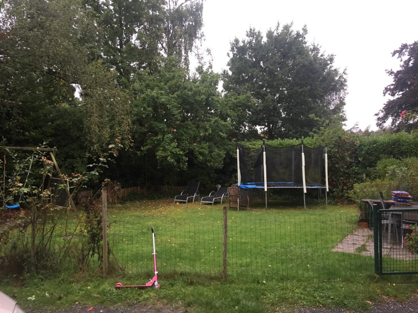 Trampoline, Ophalen