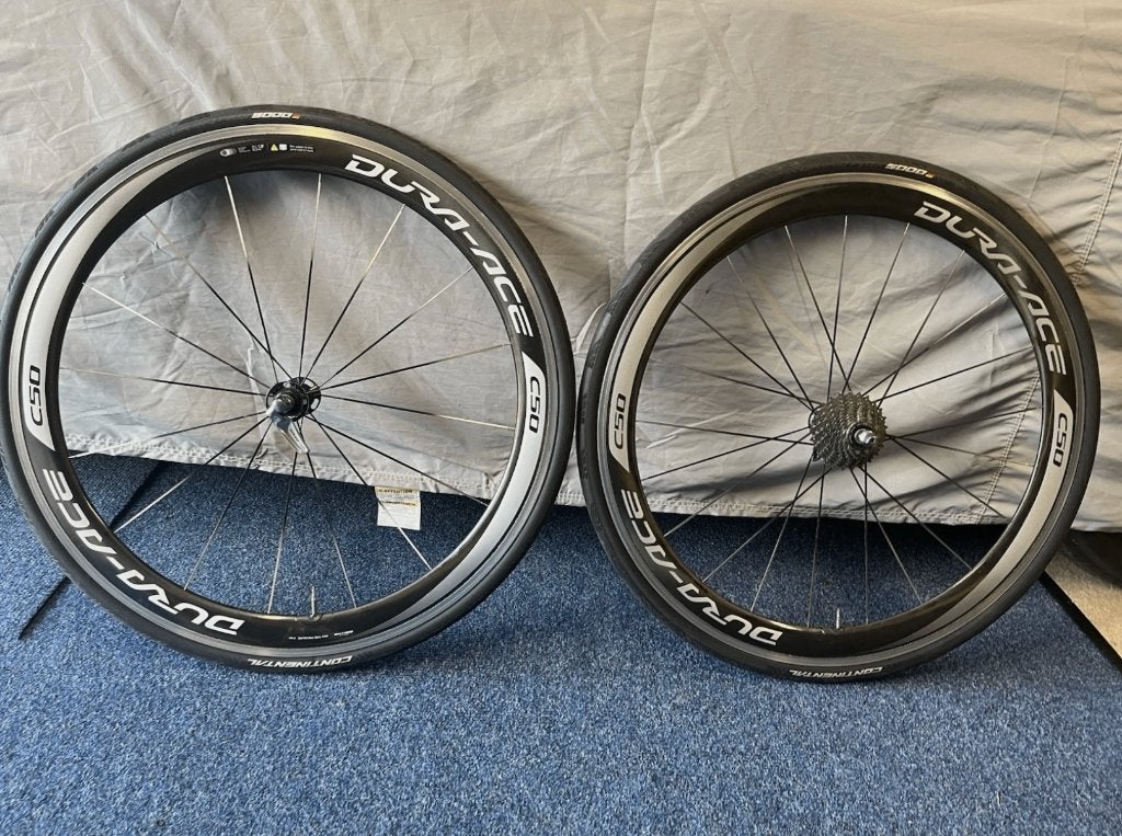 Shimano Dura Ace 9000 C50 Clincher Rim Brake, Wiel, Shimano Ultegra, Ophalen of Verzenden, Zo goed als nieuw