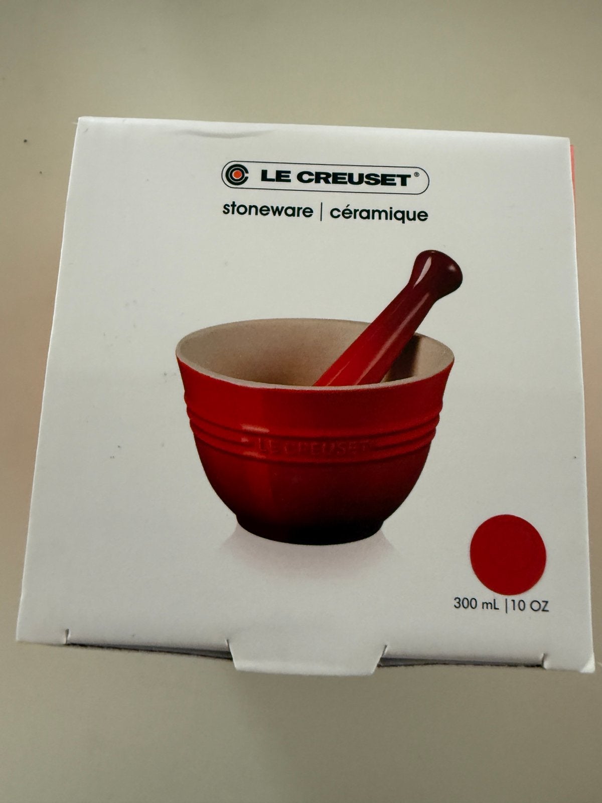 Nieuwe vijzel Le Creuset, Enlèvement ou Envoi, Comme neuf, Le Creuset