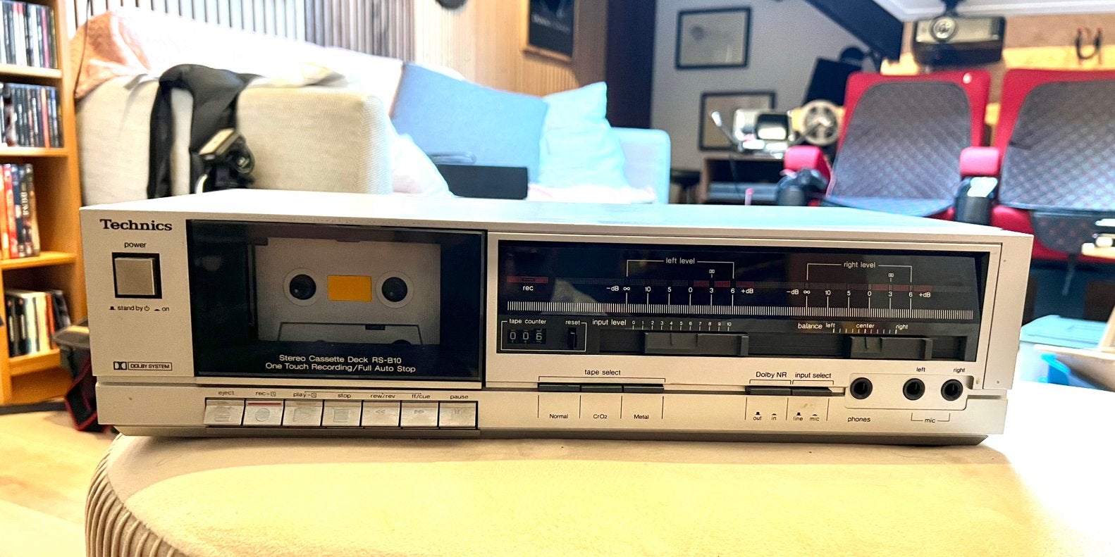 Technics Cassette Deck RS-B10, Ophalen