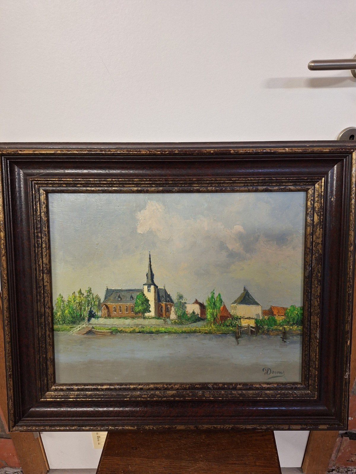 schilderij dooms scheldezicht, Enlèvement