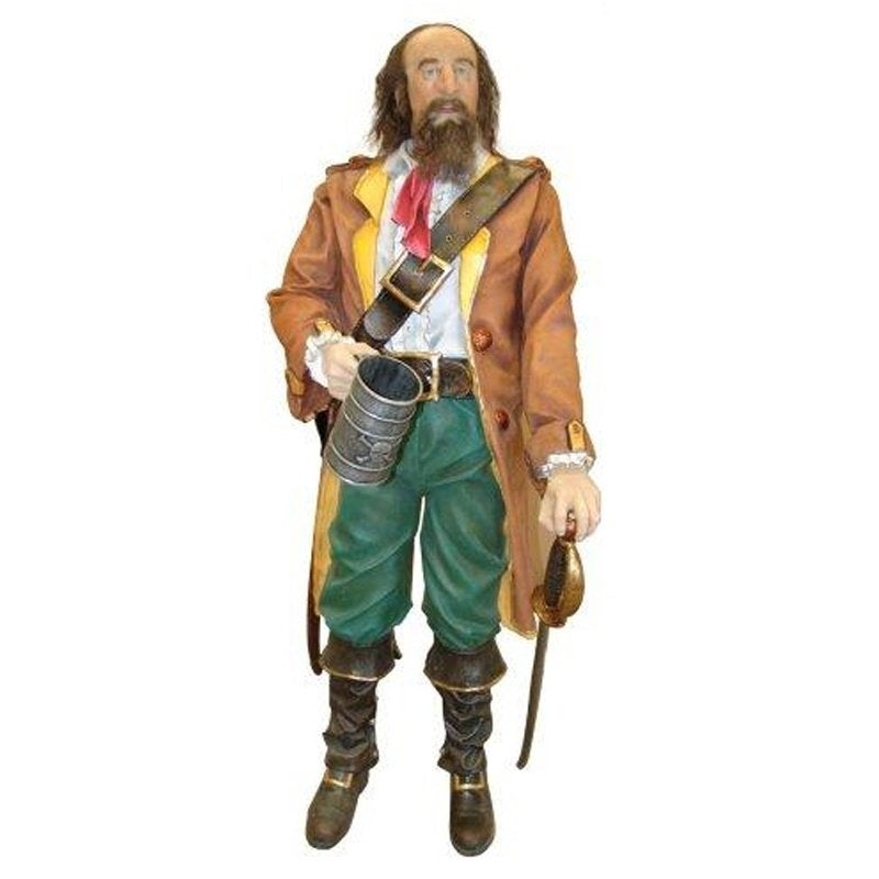 Captain Enrico piraat 188 cm - piratenbeeld, Ophalen, Nieuw
