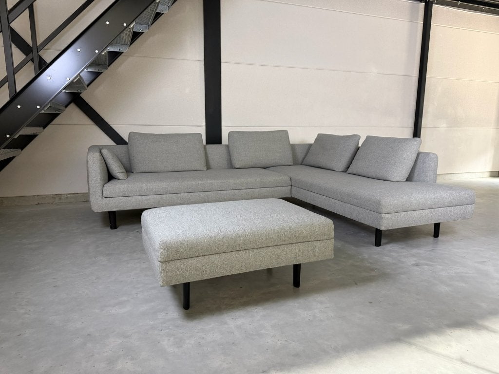 EYYE Etcetera – Gris clair – comme neuf, Banc d'angle, Quatre personnes ou plus, Comme neuf, Enlèvement