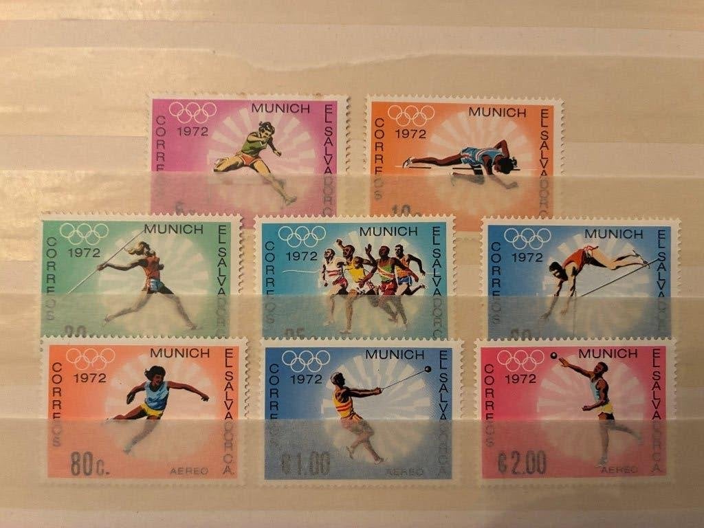 THEMA SPORT MUNICH 72 POSTFRIS, Postzegels en Munten, Verzenden, Postfris, Sport