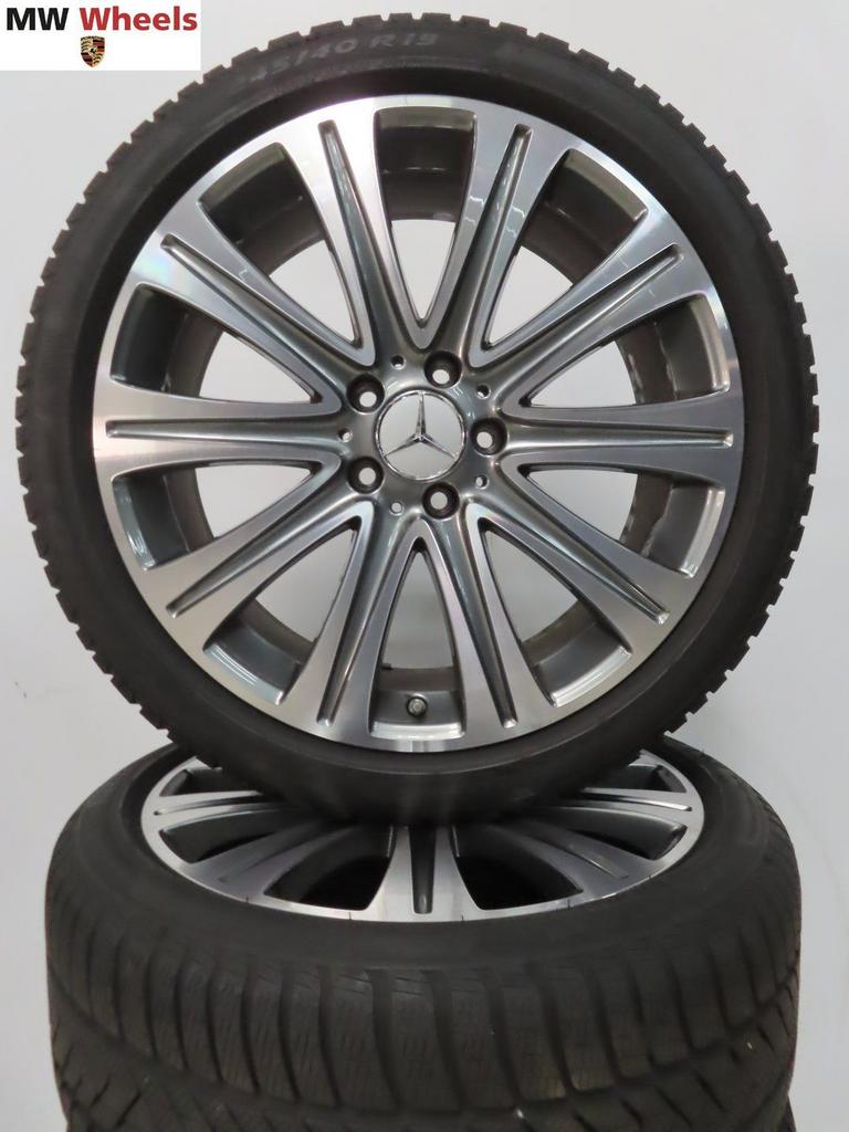 Originele Mercedes E Klasse W213 19 inch velgen winterbanden, Auto-onderdelen, Banden en Velgen, 19 inch, -, -, Banden en Velgen