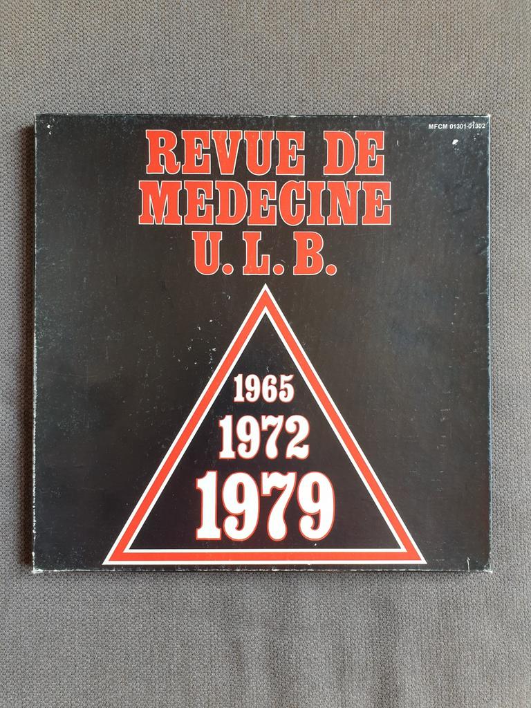 Revue de Médecine ULB coffret 2 33t + livret, Coffret
