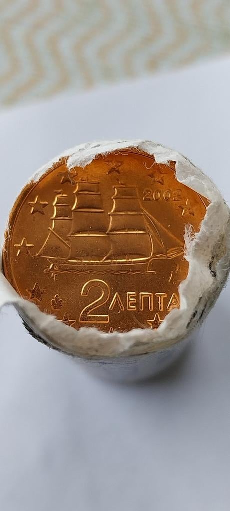 Griekenland 2 cent 2002 unc, Ophalen of Verzenden, Griekenland, 2 cent, Losse munt