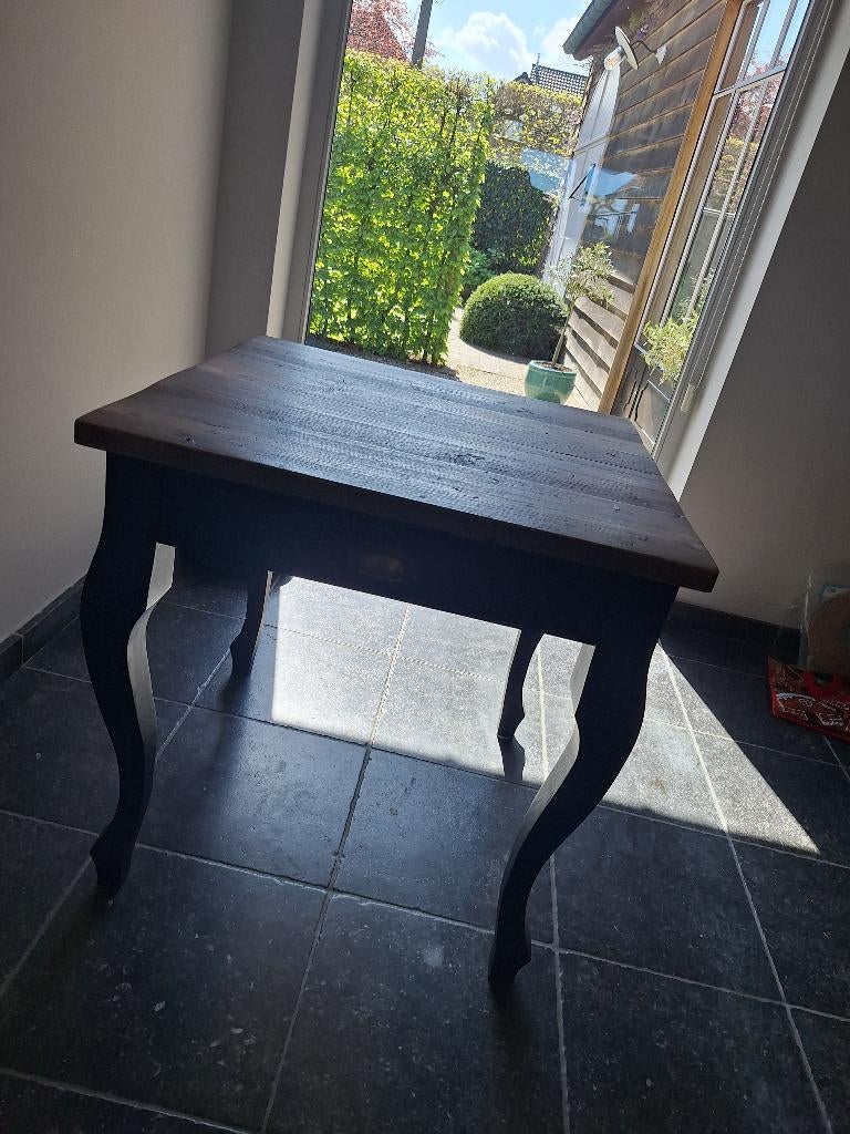 Landelijk eettafeltje custom made 1stuk of 2 stuks, Ophalen, Zo goed als nieuw