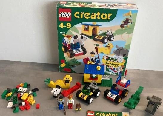 legocreator avonturen met Max en Tina en hun aapje, Ophalen of Verzenden, Zo goed als nieuw, Complete set, Lego