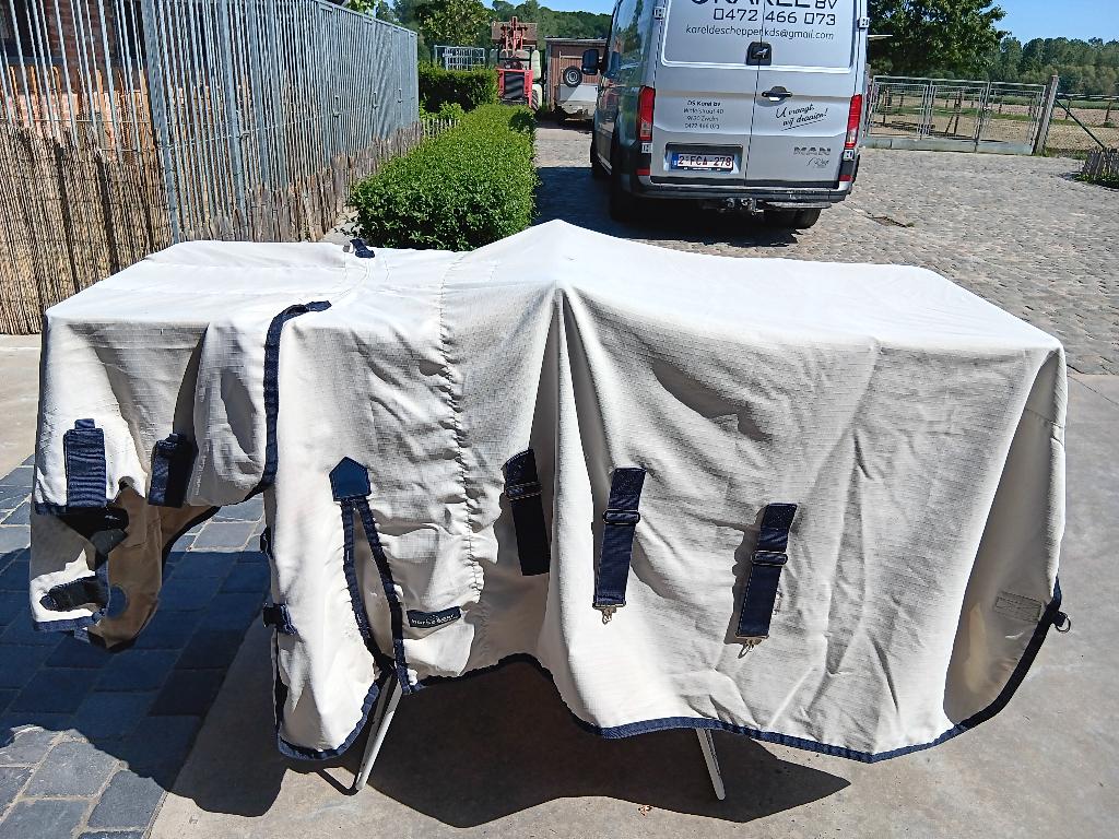 vliegendekens en eczeemdekens paard, Dieren en Toebehoren, Gebruikt, Katoen, Eczeemdeken, Full (L)