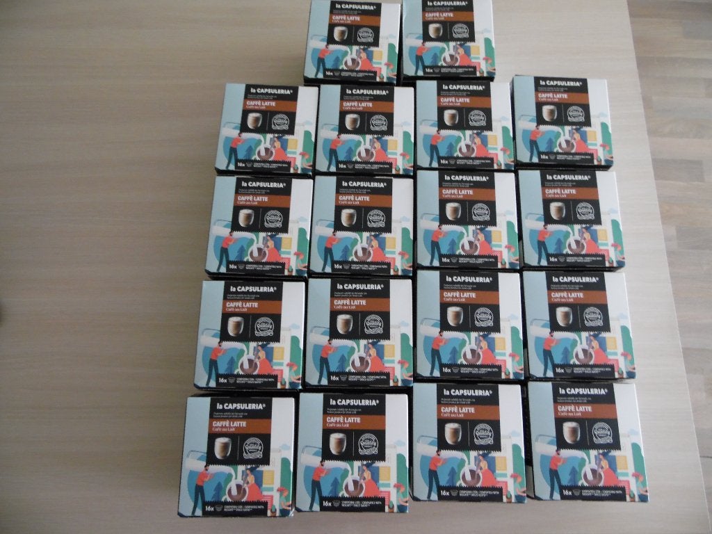 CAFÈ LATTE 288 CAPSULES PER CAPSULE, Ophalen of Verzenden