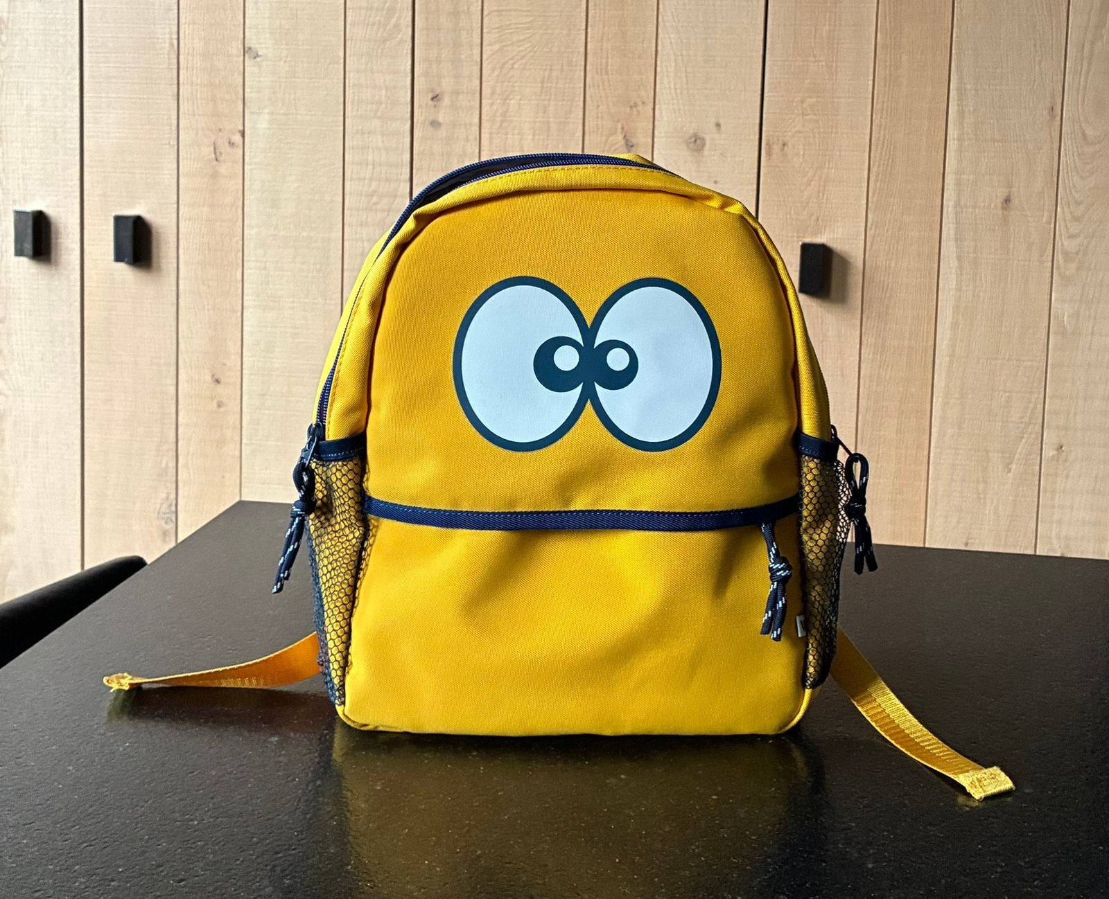 Rugzakje Woody, Bijoux, Sacs & Beauté, Enlèvement ou Envoi, Neuf, Jaune, Sac à dos