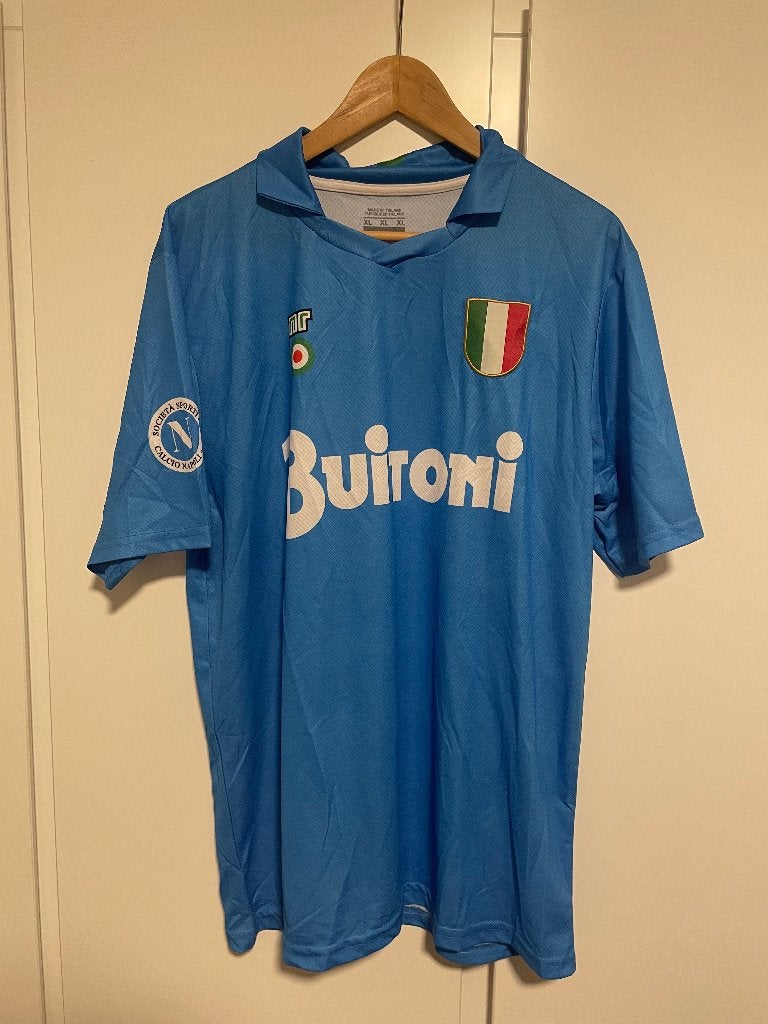 Maradona - Napoli, Blauw, Ophalen of Verzenden, Voetbal, Napoli