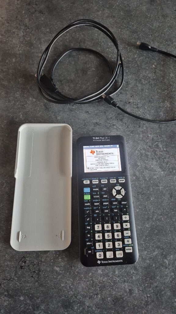 TI-84 Plus CE-T Python Edition, Ophalen of Verzenden, Gebruikt
