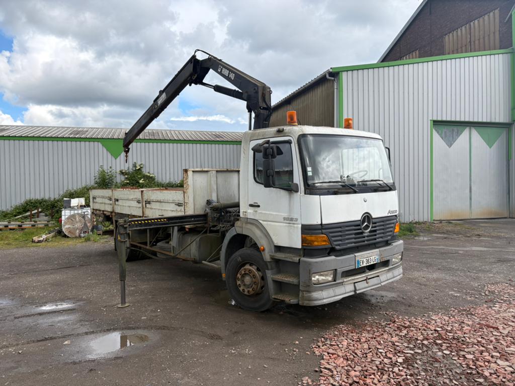 Mercedes atego grue avec plateau hayon 2000, Achat, Boîte manuelle, Mercedes-Benz, Diesel
