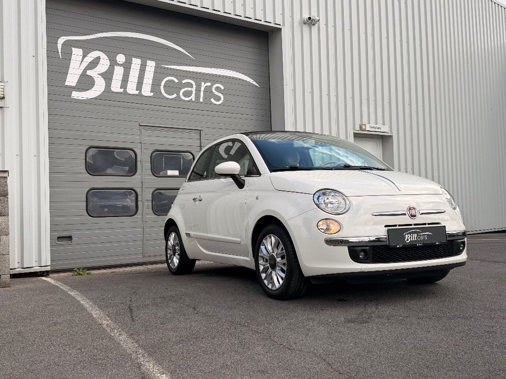 Fiat 500, Auto's, Voorwielaandrijving, Cabriolet, 1198 cc, Wit