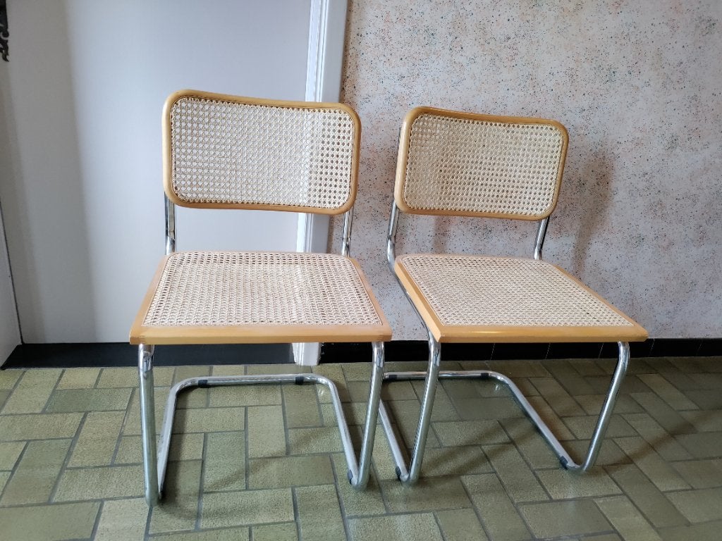 Cesca stoelen, Huis en Inrichting, Stoelen, Ophalen, Gebruikt, Twee, Overige kleuren