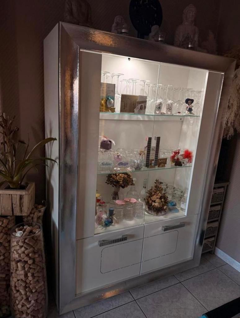 Vitrine led, Maison & Meubles, Enlèvement, Comme neuf