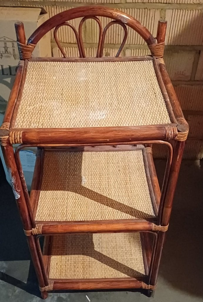 Petite étagère en rotin, Enlèvement, Utilisé, Étagère, Matériau naturel
