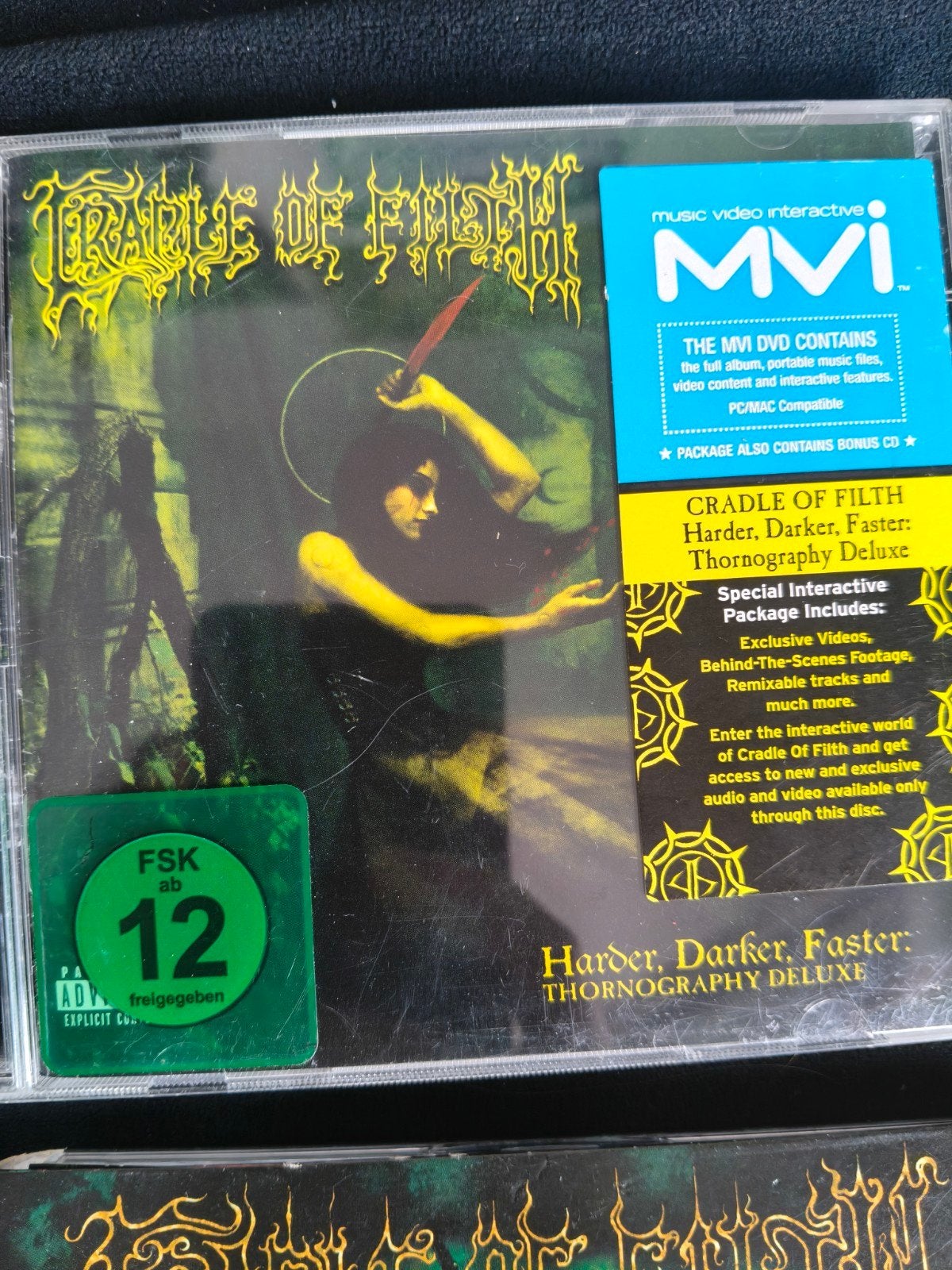 cradle of filth cd's, Ophalen, Speciale editie, Zo goed als nieuw, Black metal