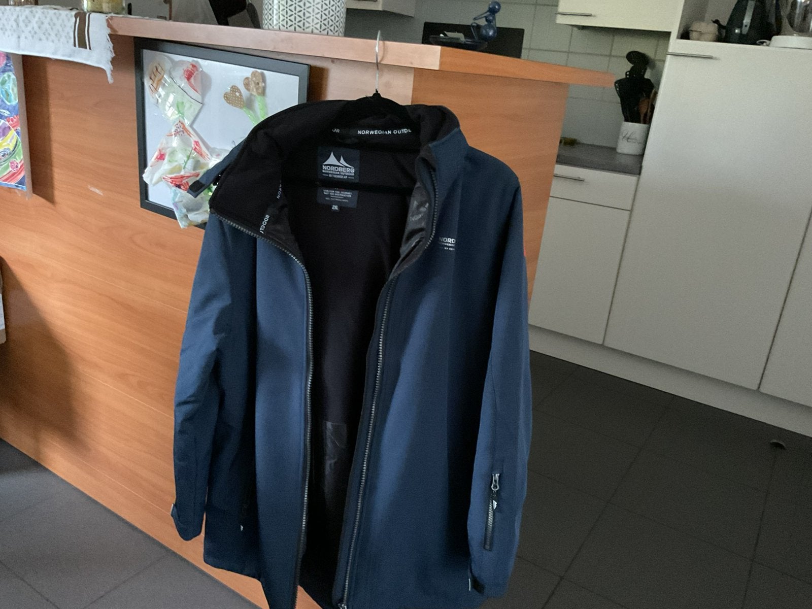 Winter vest, Kleding | Dames, Ophalen, Zo goed als nieuw, Blauw