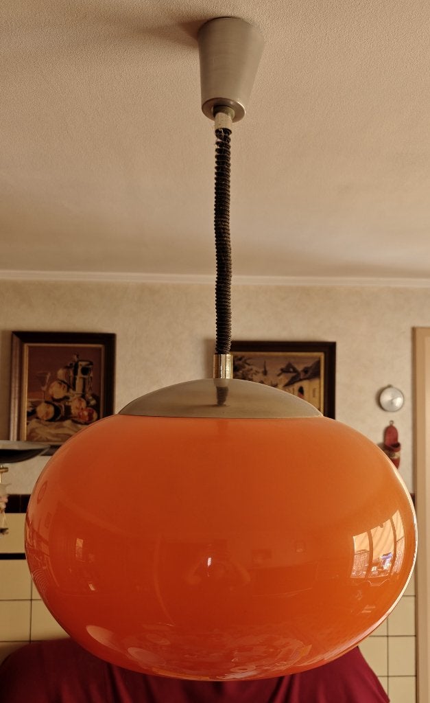 retro lamp, Maison & Meubles, Lampes | Suspensions, Enlèvement, Utilisé, Synthétique, Retro