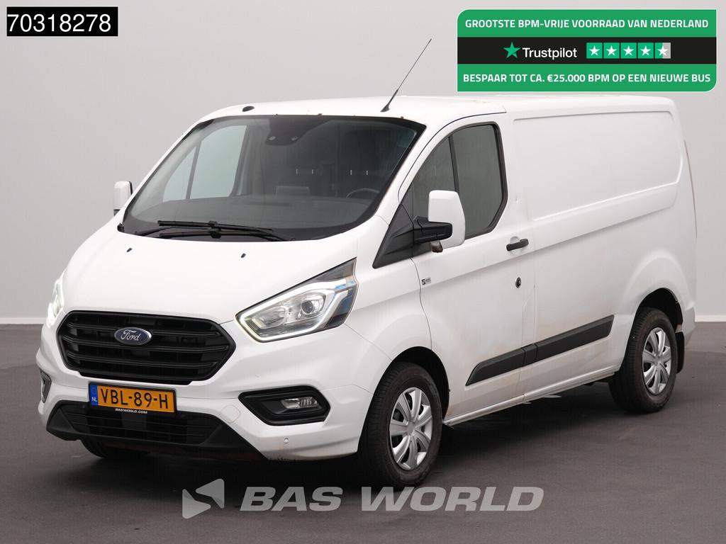Ford Transit Custom 105pk L1H1 Trekhaak LED Xenon Navi Airco, Achat, Euro 6, Entreprise, 3 places