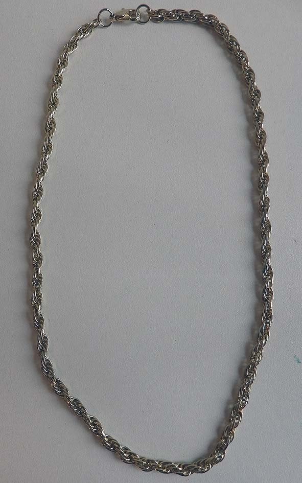 Vintage/Trendy Goudkleurige Halsketting: €.10,00, Handtassen en Accessoires, Kettingen, Ophalen, Gebruikt, Overige kleuren, Overige materialen