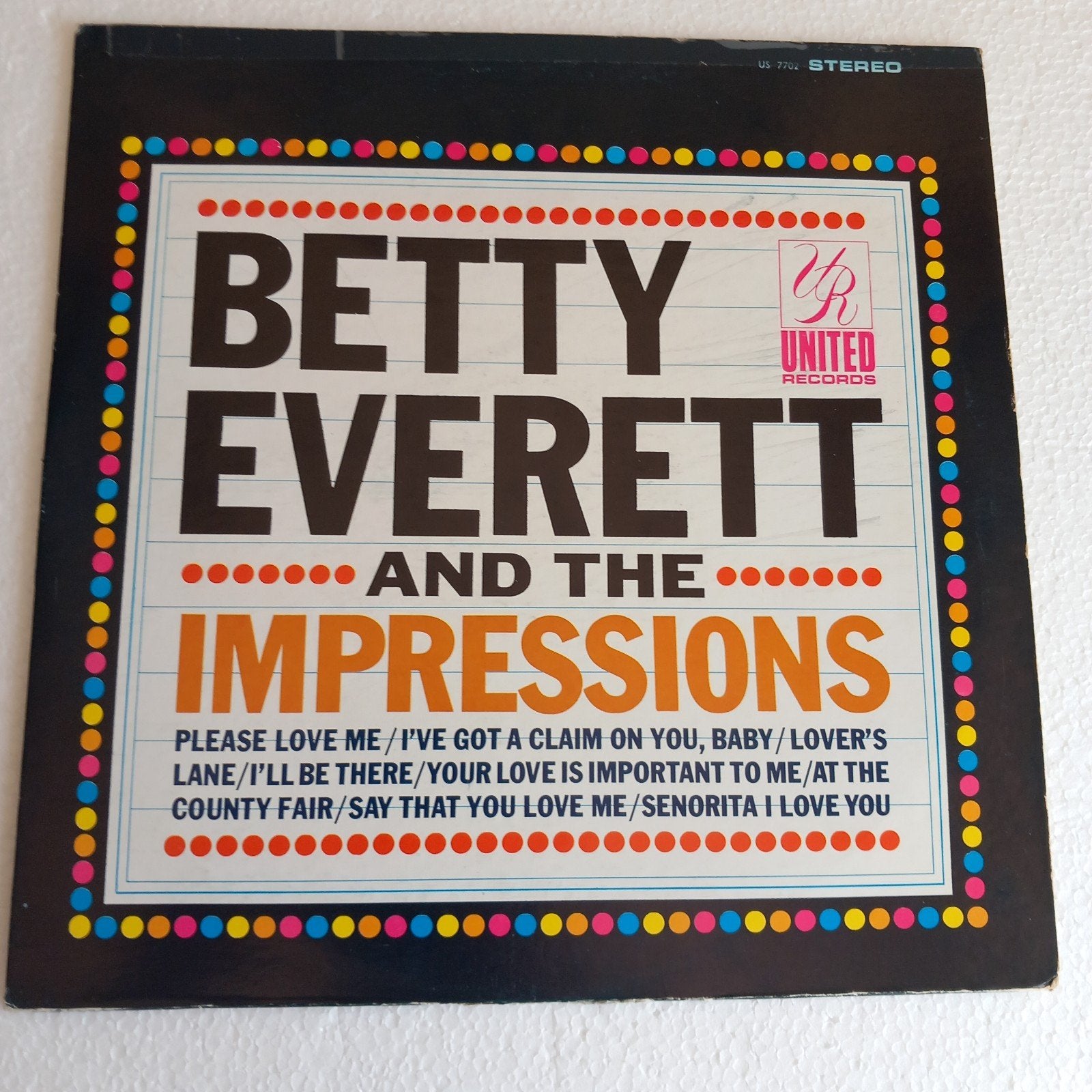 BETTY EVERETT and THE IMPRESSIONS. PLEASE LOVE ME. USA LP, Ophalen of Verzenden, LP