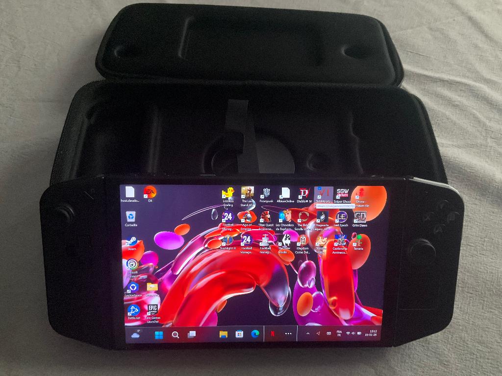 Vds Lenovo Légion Go Z1 Extrême, Informatique & Logiciels, Enlèvement ou Envoi, Comme neuf, 10 pouces ou moins, SSD