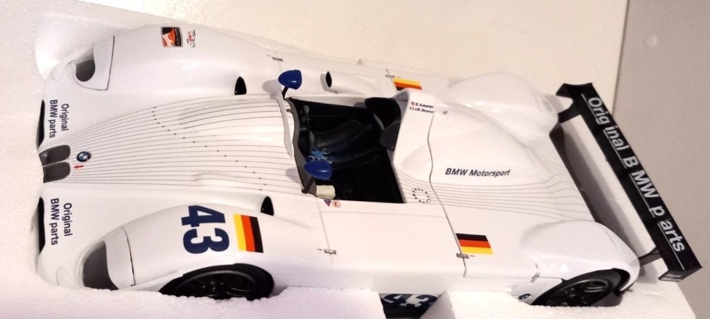 1/18 BMW V12 LMR #43 Auberlen / Gounon ALMS 2000 Kyosho, Ophalen of Verzenden, Nieuw, Auto, Kyosho