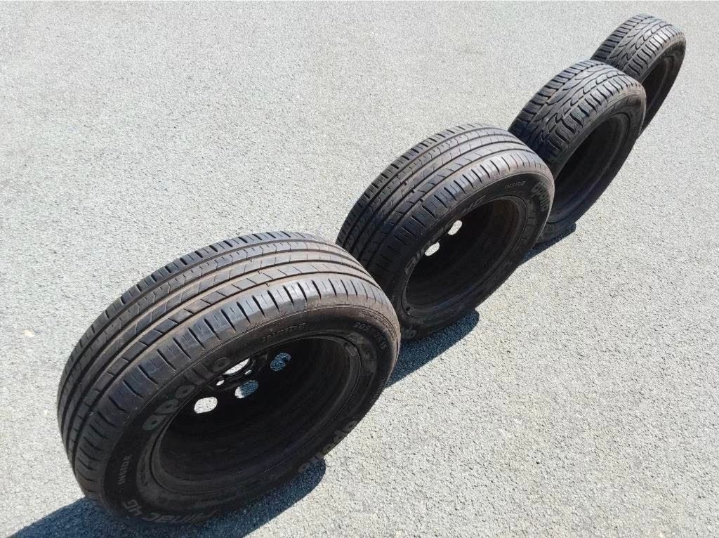 Pneus été 205/60-15 Audi, VW, Seat, Skoda, entraxe 5x100, 15 pouces, Pneus et Jantes, Pneus été, 205 mm