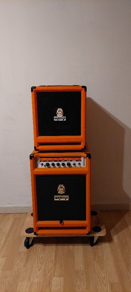 Orange en Roland cube bas versterkers, Musique & Instruments, Amplis | Basse & Guitare, Enlèvement, Utilisé, Guitare basse, 100 watts ou plus