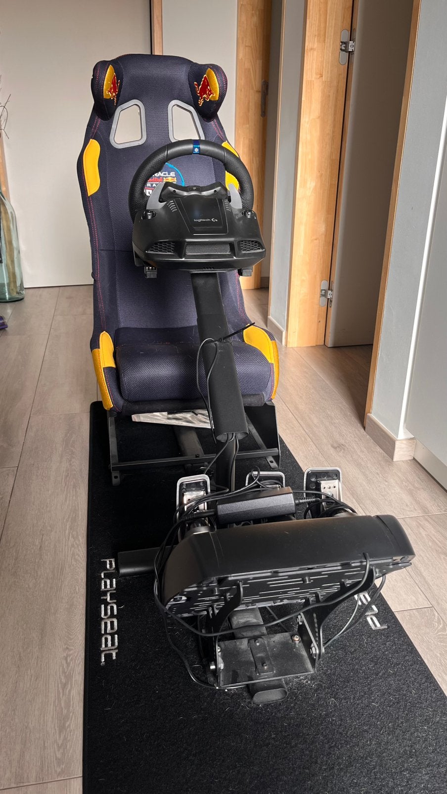 Kit complet Sim Racing - Playseat + Logitech G29 et pédales, Enlèvement, Comme neuf